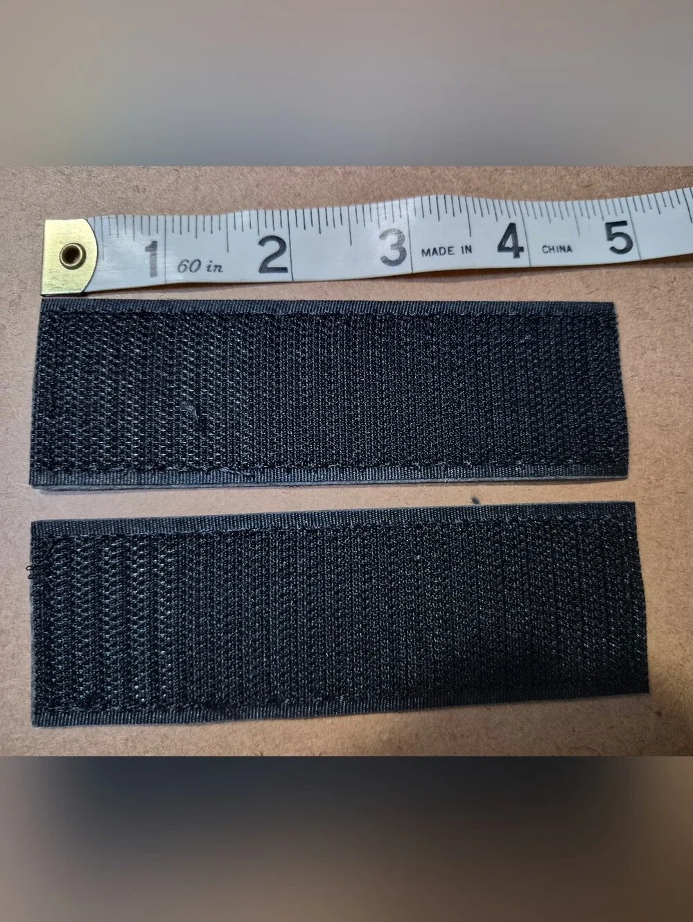 Set Of 2 Best Friend Velcro Patches for Dog Vest Or Harness--black And White